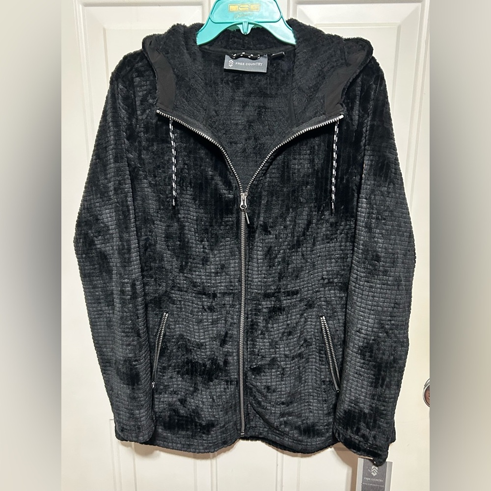 Free Country Men's Textured Black Jacket